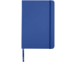 Carnet A5 à points avec élastique et ruban ton sur ton couleur bleu roi