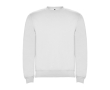 Pull en coton et polyester 280 g/m² Roly Direct Clasica couleur blanc