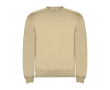 Pull en coton et polyester 280 g/m² Roly Direct Clasica couleur sable