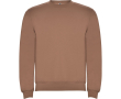 Pull en coton et polyester 280 g/m² Roly Direct Clasica couleur marron foncé