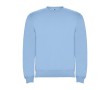 Pull en coton et polyester 280 g/m² Roly Direct Clasica couleur bleu ciel