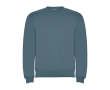 Pull en coton et polyester 280 g/m² Roly Direct Clasica couleur bleu gris