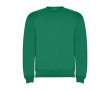 Pull en coton et polyester 280 g/m² Roly Direct Clasica couleur vert émeraude