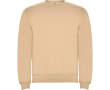 Pull en coton et polyester 280 g/m² Roly Direct Clasica couleur marron clair