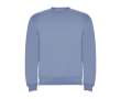 Pull en coton et polyester 280 g/m² Roly Direct Clasica couleur bleu délavé
