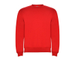 Pull en coton et polyester 280 g/m² Roly Direct Clasica couleur rouge
