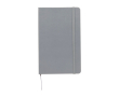 Cahier grand format à fermeture élastique Moleskine, pages lignées couleur bleu gris