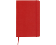 Carnet Moleskine Classic pages blanches, mention« en cas de perte » couleur rouge foncé