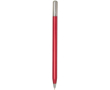 Stylo aluminium recyclé à rotation avec encre noire couleur rouge