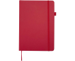 Carnet A5 rigide cuir synthétique ligné JournalBooks couleur rouge