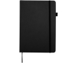 Carnet A5 rigide cuir synthétique ligné JournalBooks couleur noir