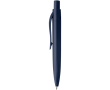 Mini stylo en plastique recyclé RCS avec encre bleue couleur bleu marine