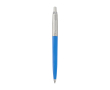 Stylo recyclé élégant avec recharge d´encre bleue Parker Jotter couleur bleu roi