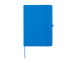 Cahier avec coins arrondis et couverture souple A5 pages lignées couleur bleu ciel