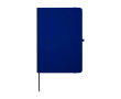Cahier avec coins arrondis et couverture souple A5 pages lignées couleur bleu marine