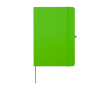 Cahier avec coins arrondis et couverture souple A5 pages lignées couleur vert lime