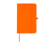 Carnet à couverture rigide avec toucher doux A6 pages lignées couleur orange