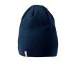 Bonnet côtelé extensible double épaisseur Elevate Life couleur bleu marine