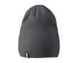 Bonnet côtelé extensible double épaisseur Elevate Life couleur gris taupe