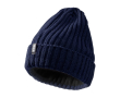 Bonnet côtelé extensible et souple Elevate Life couleur bleu marine