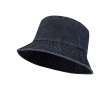 Bob en coton délavé au design intemporel 245 g/m² couleur bleu marine