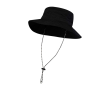 Chapeau de type bob en nylon au design pliable 100 g/m² couleur noir