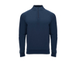 Sweat-shirt avec demi-fermeture éclair 200 g/m² Roly Direct Epiro couleur bleu marine