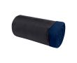 Plaid à carreaux en peluche avec sac de transport 200 g/m² couleur bleu marine