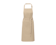 Tablier en coton et polyester avec sangle réglable 240 g/m² couleur ivoire