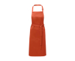 Tablier en coton et polyester avec sangle réglable 240 g/m² couleur saumon