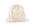 Sac à dos à cordes en coton naturel Oeko-Tex® 150g/m2 couleur kaki