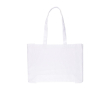 Sac de courses en coton de couleurs Oeko-Tex® 220 g/m2 couleur blanc