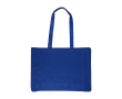 Sac de courses en coton de couleurs Oeko-Tex® 220 g/m2 couleur bleu