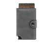 Porte-cartes avec 6 compartiments et technologie RFID couleur gris