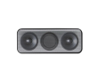 Enceinte sans fil ultra-fine en aluminium et daim 10W couleur gris