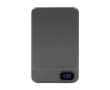 Batterie externe sans fil et magnétique 5.000mAh couleur gris graphite