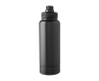 Bouteille en acier inoxydable avec compartiment à la base 1L couleur noir