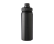 Bouteille en acier inoxydable avec embout à vis et anse 500ml couleur noir