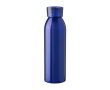 Bouteille en acier inoxydable recyclé avec bouchon et sangle 650ml couleur bleu ultramarine