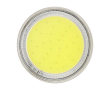 Lampe de poche circulaire avec aimant, 3 modes et rechargeable couleur blanc