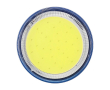 Lampe de poche circulaire avec aimant, 3 modes et rechargeable couleur bleu ultramarine