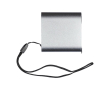Mètre ruban en aluminium avec bouton et cordon pour transport 3M couleur argenté