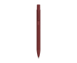 Stylo en aluminium recyclé, en une seule couleur, à encre bleue couleur bordeaux