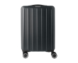 Valise rigide à 8 roues pivotantes avec plaque personnalisable couleur noir