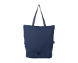 Sac à dos multi-usages en polycoton recyclé avec plusieurs poignées couleur bleu