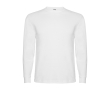 T-shirt en coton à manches longues 165 g/m² Roly Direct Pointer couleur blanc