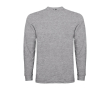 T-shirt en coton à manches longues 165 g/m² Roly Direct Pointer couleur gris clair