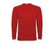 T-shirt en coton à manches longues 165 g/m² Roly Direct Pointer couleur rouge