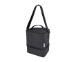 Sac isotherme recyclé personnalisé avec 2 compartiments Go Out couleur gris foncé