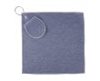 Serviette RPET spéciale golf avec poche pour balle couleur bleu ultramarine